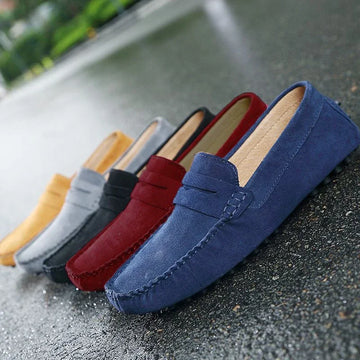 Mocassins en Cuir et Daim pour Hommes - Paris