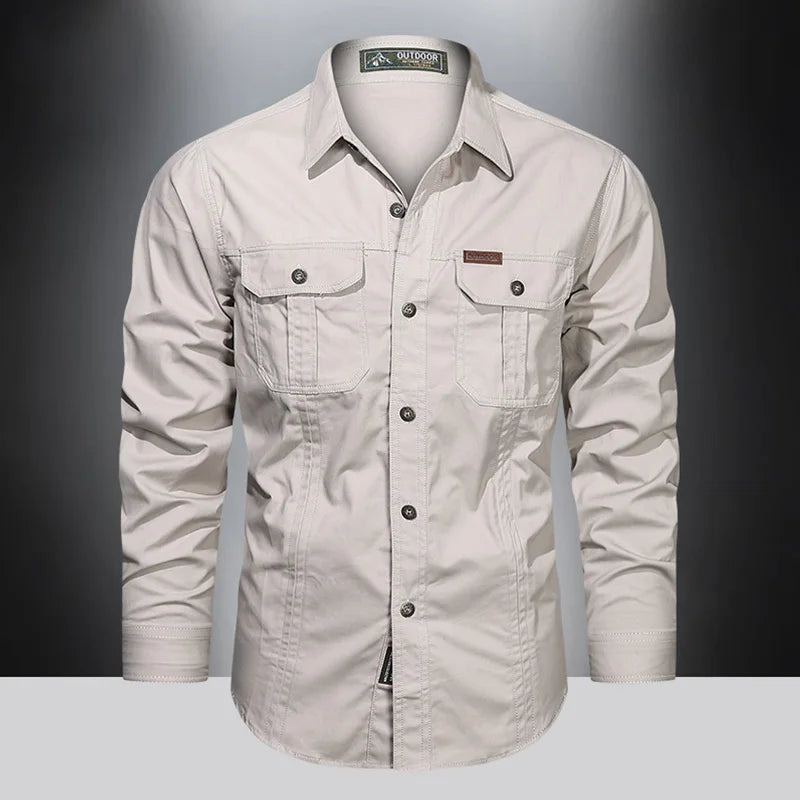 Chemise à Manches Longues pour Hommes - Giorgian